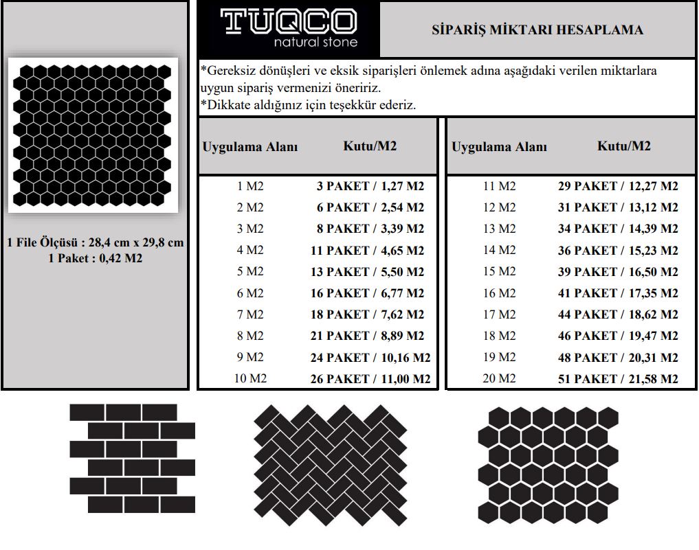 Tuqco Doğal Taş 1 inch Fileli Hexagon Muğla Beyazı - Gümüş Eskitme Mermer Mozaik Banyo Mutfak Tezgah Arası Duvar Kaplama Döşeme Paneli